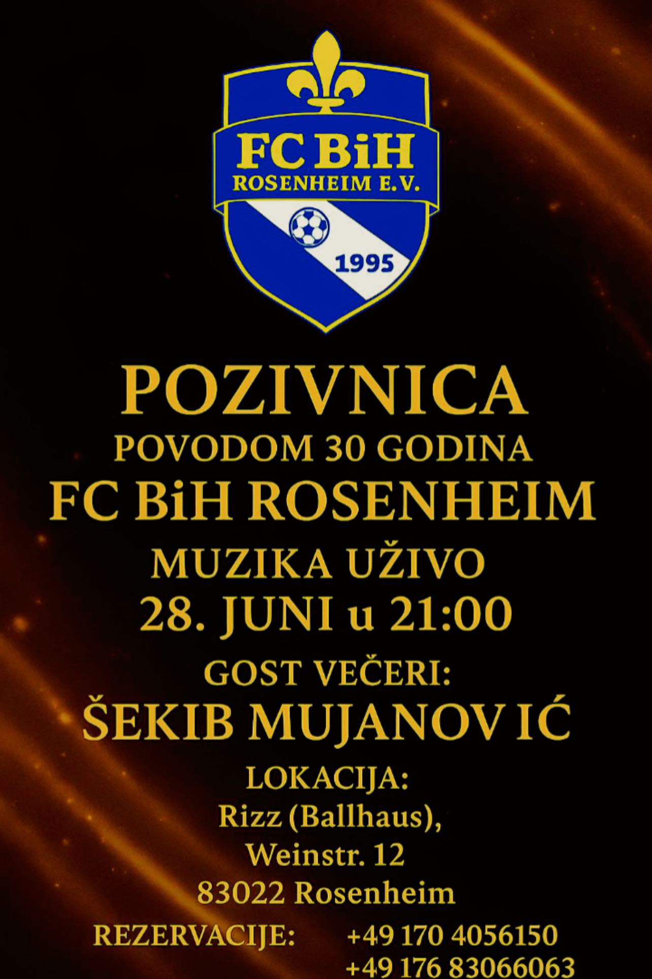 30 godina FC BiH Rosenheim